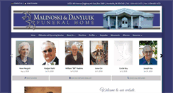 Desktop Screenshot of md-funeralhome.ca